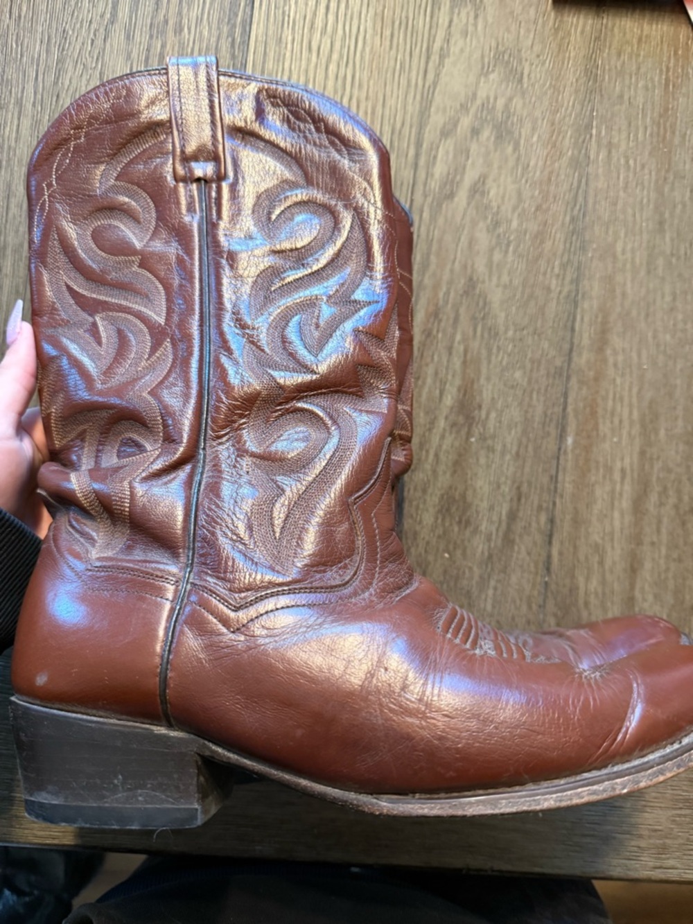 Dan post brown cowboy boots
